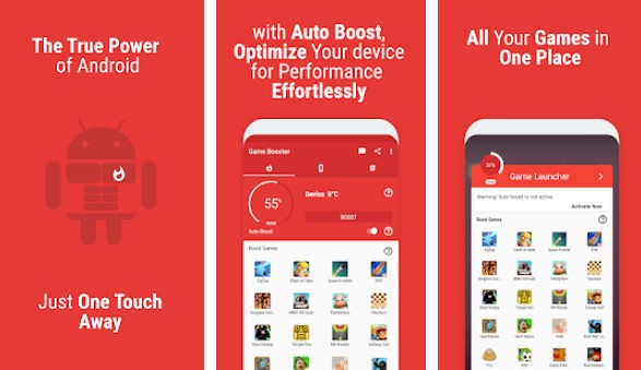 Game Booster Launcher schnellere und reibungslosere Spiele MOD APK Android