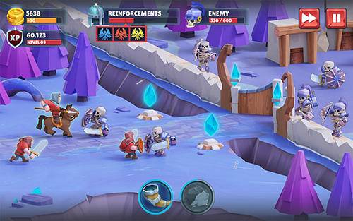 Gameplay screenshot from game of warriors for Android