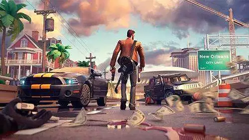 Gameplay screenshot from gangstar new orleans for Android
