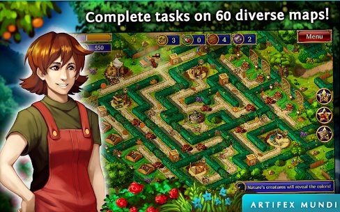 Gameplay screenshot from gardens inc 3 a bridal pursuit for Android