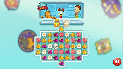 Gameplay screenshot from garfield food truck for Android