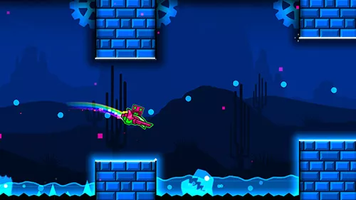 Gameplay screenshot from geometry dash subzero for Android