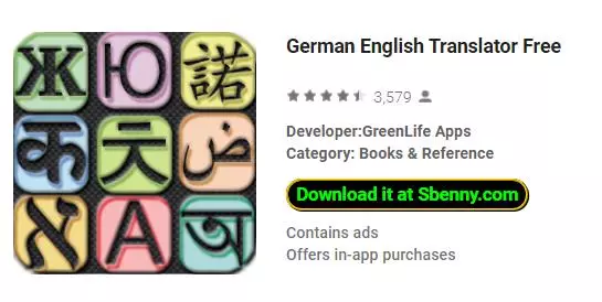german english translator free