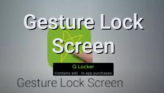 gesture lock screen