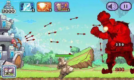 Gameplay screenshot from giant hunter for Android