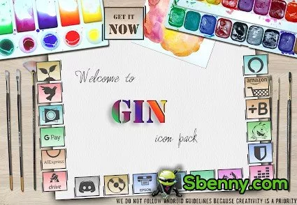 gin icon pack get It now