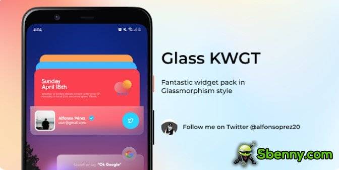  Glass for KWGT APK