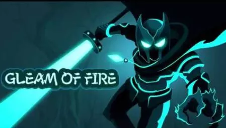 gleam of fire