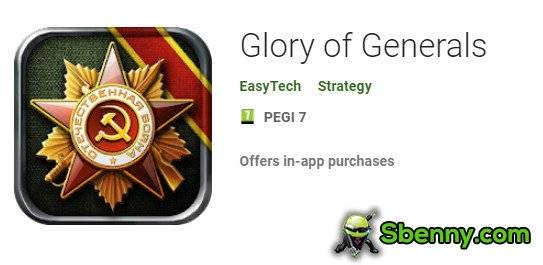 glory of generals