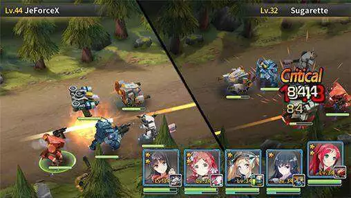 Gameplay screenshot of GODDESS KISS MOD APK on Android