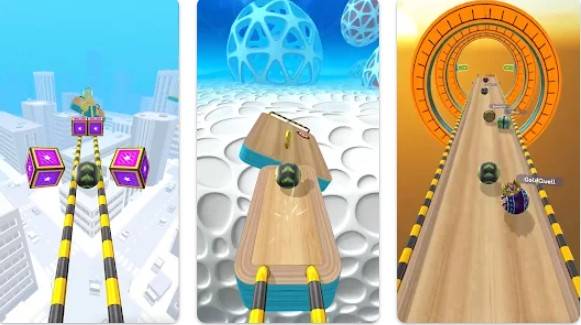 Gameplay screenshot from going balls for Android
