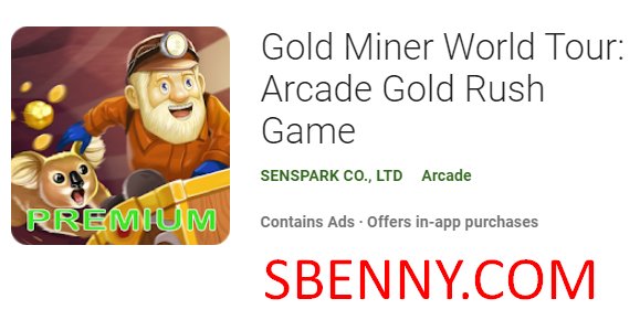  Gold Miner World Tour: Arcade Gold Rush Game APK