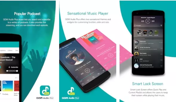 Gameplay screenshot from gom audio plus music sync lyrics streaming for Android