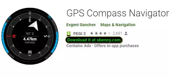  GPS Compass Navigator