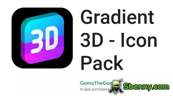 gradient 3d icon pack