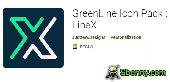  GreenLine Icon Pack : LineX