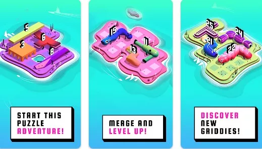 Gameplay screenshot from griddie islands for Android