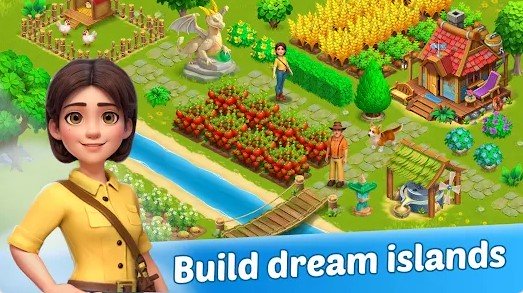 Gameplay screenshot from griffin island farm adventure for Android