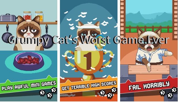  Grumpy Cat’s Worst Game Ever