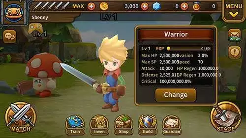 Guardian Hunter: Super Brawl RPG MOD APK Android Download