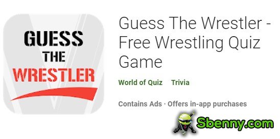  Guess The Wrestler - Free Wrestling Quiz Game
