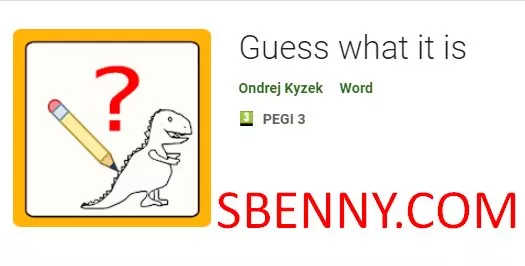 guess what it is