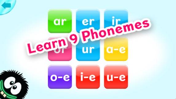 Gameplay screenshot from hairy phonics 3 for Android