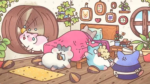 Gameplay screenshot from hamster inn for Android