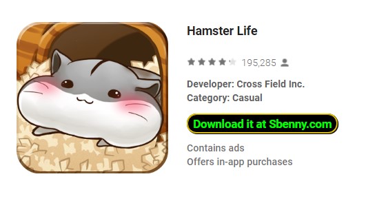 Hamster Life - Android game - They look so cute with full cheeks!