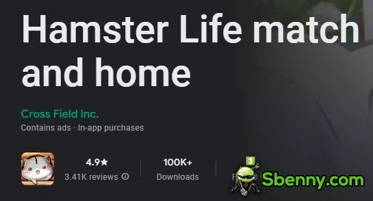 hamster life match and home