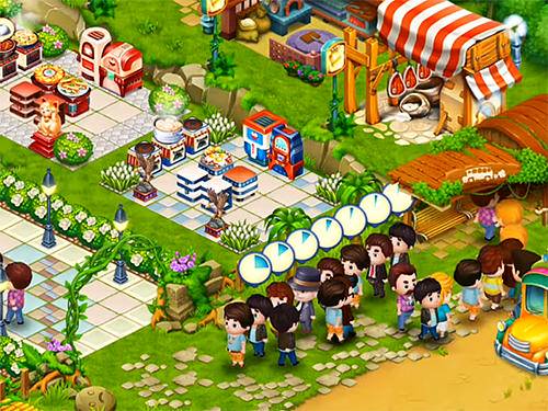 Gameplay screenshot from happy cafe for Android
