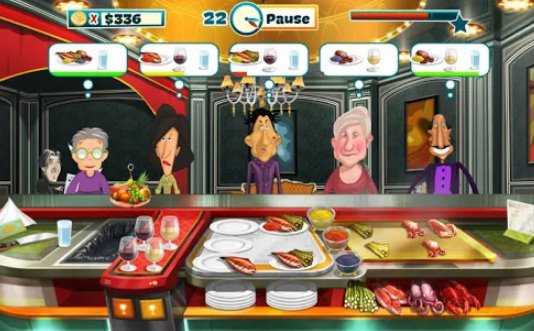 Gameplay screenshot from happy chef for Android