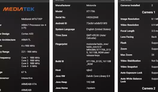 Gameplay screenshot from hardware info for Android