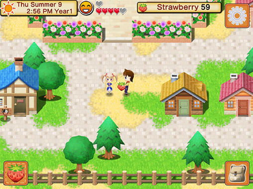 Gameplay screenshot from harvest moon seeds of memories for Android