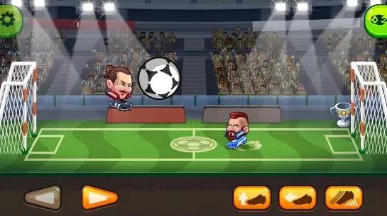 Gameplay screenshot from head ball 2 for Android