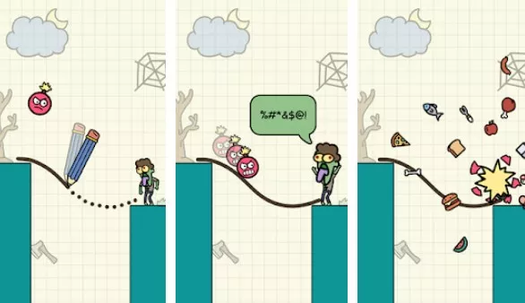 Gameplay screenshot from hello zombie for Android