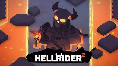 Gameplay screenshot from hellrider for Android