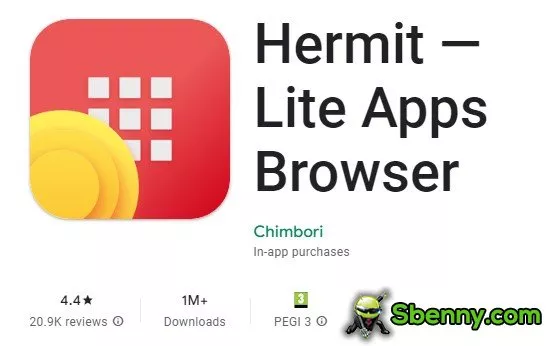 hermit lite apps browser