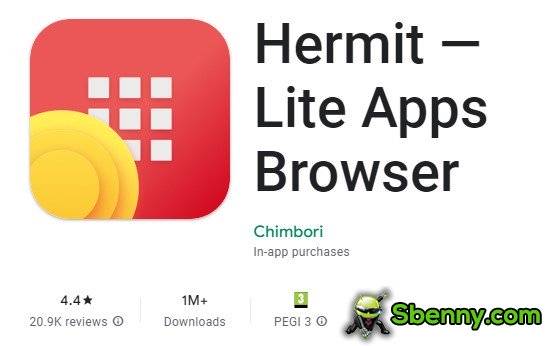 hermit lite apps browser