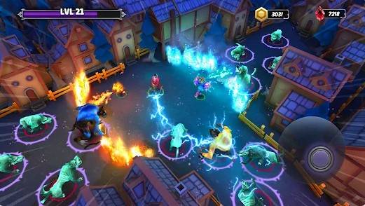 Gameplay screenshot from hero adventure survivor rpg for Android