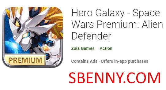 hero galaxy space wars premium alien defender