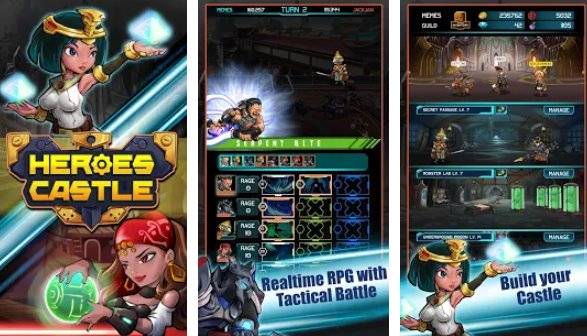  Heroes Castle - Tactical Strategy RPG