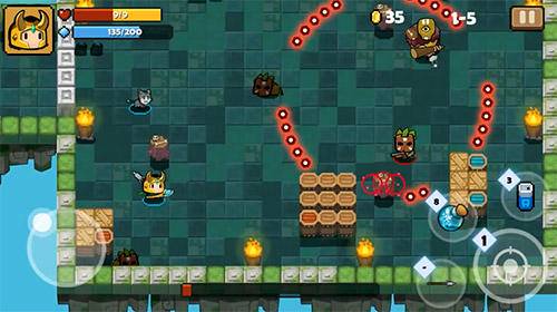 Gameplay screenshot from heroes soul dungeon shooter for Android