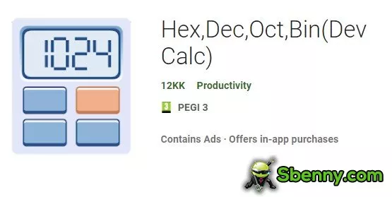 hex dec oct bin dev calc