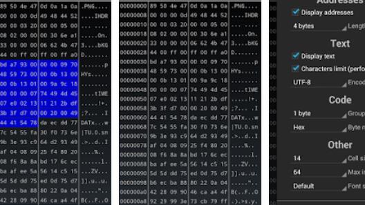 Gameplay screenshot from hex editor for Android
