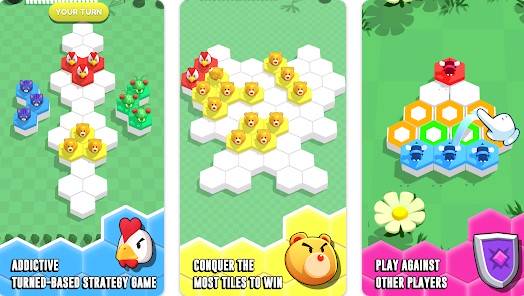 Gameplay screenshot from hex takeover for Android