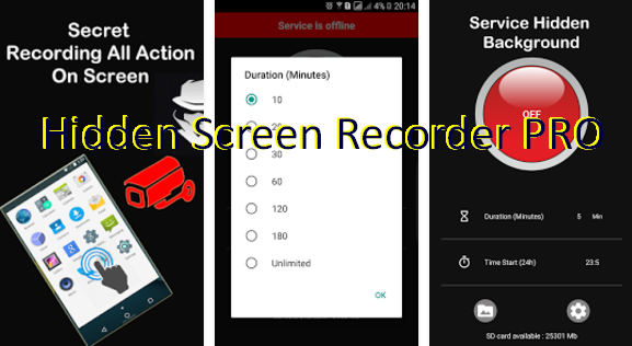  Hidden Screen Recorder PRO