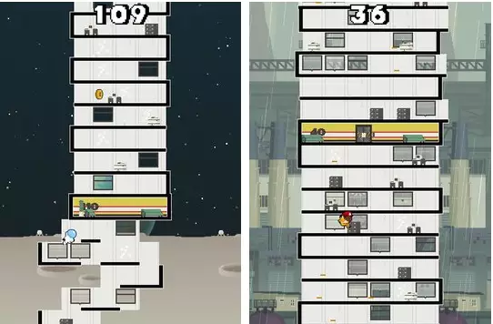 Gameplay screenshot from high risers for Android