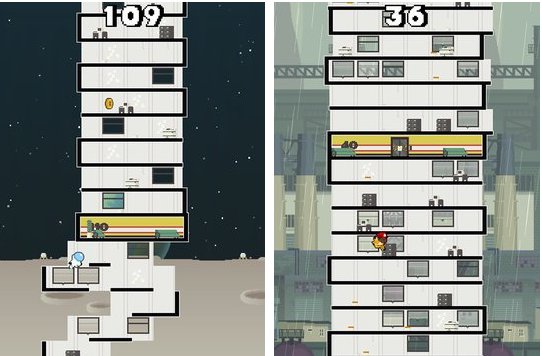 Gameplay screenshot from high risers for Android