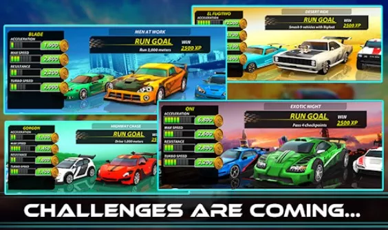 Gameplay screenshot from highway most wanted for Android